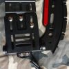 Portaplacas Lateral Abatible Negro Para Harley Davidson - Image 2