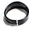 Bisel Ngr De Faro 5 3/4 PuLG Con Visera Para Harley Davidson