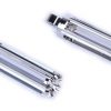 Posapies Huecos Billet Cromados Para Harley Davidson - Image 4