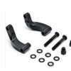 Extensiones Negras De Espejos Para Harley Y Compatibles