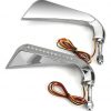 Espejos Style Direccional Luz Led Cromo Para Harley Davidson - Image 2
