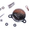 Filtro Alto Flujo Skull Cromo Para Harley Davidson Sportster