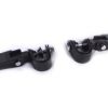 Descansos Longhorn Negro Para Defensa Harley Davidson