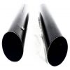 Escapes Puntas Rush Negras De Harley Davidson Softail 07-16 - Image 4