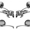 Espejos Kuryakyn Zombie Para Harley Davidson