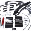 Kit De Chapas Y Bisagras Cromo Para Maletas Harley 14 O Mas