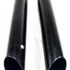 Escapes Puntas Rush Negras De Harley Davidson Softail 07-16 - Image 3