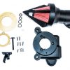 Filtro Cono Ancho Negro Para Harley Davidson Touring 103 - Image 4