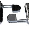 Posapies Con Talonera Cromados Para Harley Davidson