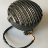 Faro Retro Con Leds Negro Para Harley Davidson Y Compat