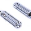 Posapies Huecos Billet Cromados Para Harley Davidson - Image 2
