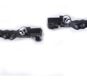Levers, Palancas Zombie Negro Para Harley Sportster 04 A 13