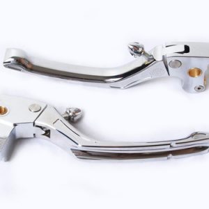 Levers Palancas Regulables Cromo Para Harley Touring 14-16