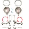 Kit Faros Auxiliares Cromo Para Harley Davidson Touring - Image 5