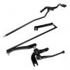 Mandos Adelantados Negros Para Harley Davidson Dyna 06 A 17