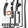 Mandos Adelantados Negros Para Harley Davidson Dyna 06 A 17 - Image 3