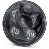 Faro De Led 5 3/4 Pulgadas Negro Para Harley Davidson