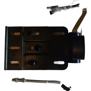 Portaplacas Lateral Abatible Para Harley Davidson Y Compatib