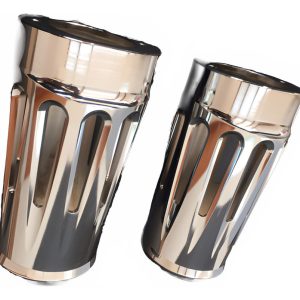 Covers Vasos De Suspension Arlen Cromo Para Harley Touring