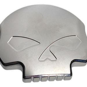 Tapon De Gasolina Skull Cromo Para Harley Davidson