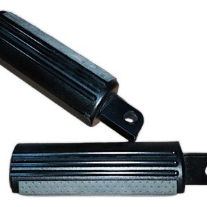 Posapies Triline Negros Alum Caucho Para Harley Davidson