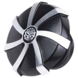 Tapon De Gasolina Zombie Negro Espiral Para Harley