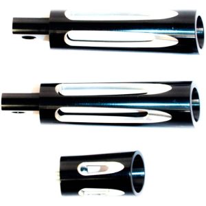 Kit Posapies Y Shifter Huecos Deep Cut Para Harley Davidson