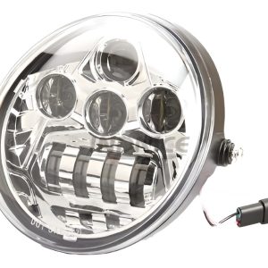 Faro De Led Cromado Para Harley Davidson Vrod