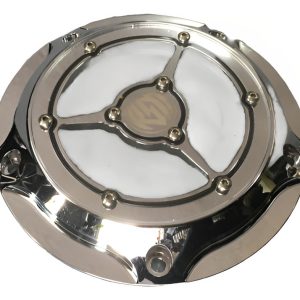Derby Cover Clarity Cromo Para Harley Davidson Twin Cam