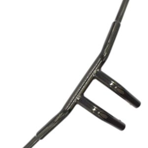 Manillar T Bar Negro Para Harley Davidson Pulgada Y Cuarto