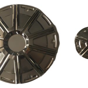 Derby Y Timer Cover Arlen Lines Cromo Para Harley Twin Cam