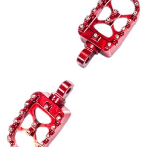 Posapies Trampa De Oso Rojos Para Harley Davidson Y Compa