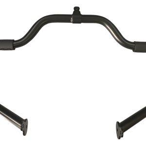 Defensa Negra De Bigote Para Harley Davidson Touring