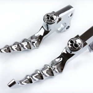 Levers Palancas Zombie Cromo Para Harley Sportster 04 O Mas Cromo