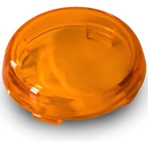 Mica Para Direccional Bullet De Harley Davidson Ambar Izquierdo/derecho Naranja Oscuro