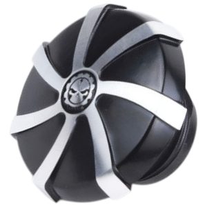 Tapon De Gasolina Zombie Negro Espiral Para Harley Negro